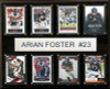 NFL 12"x15" Arian Foster Houston Texans 8-Card Plaque