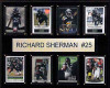 NFL 12"x15" Richard Sherman Seattle Seahawks 8-Card Plaque