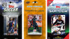 MLS New England Revolution 3 Different Licensed Trading Card Team Sets