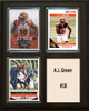 NFL 8"x10" A.J. Green Cincinnati Bengals Three Card Plaque