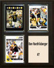 NFL 8"x10" Ben Roethlisberger Pittsburgh Steelers Three Card Plaque