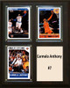 NBA 8"x10" Carmelo Anthony New York Knicks Three Card Plaque