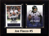 NFL 6"X8" Joe Flacco Baltimore Ravens Two Card Plaque