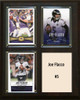 NFL 8"x10" Joe Flacco Baltimore Ravens Three Card Plaque