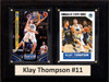 NBA 6"X8" Klay Thompson Golden State Warriors Two Card Plaque