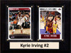 NBA 6"X8" Kyrie Irving Cleveland Cavaliers Two Card Plaque