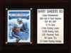 NFL 6"X8" Barry Sanders Detroit Lions Career Stat Plaque