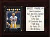NFL 6"X8" Brett Favre Green Bay Packers Career Stat Plaque