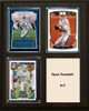 NFL 8"x10" Ryan Tannehill Miami Dolphins Three Card Plaque