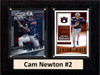 NCAA 6"X8" Cam Newton Auburn Tigers Two Card Plaque