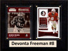 NCAA 6"X8" Devonta Freeman Florida State Seminoles Two Card Plaque