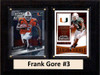 NCAA 6"X8" Frank Gore Miami Hurricanes Two Card Plaque