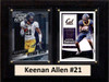 NCAA 6"X8" Keenan Allen California Golden Bears Two Card Plaque