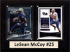 NCAA 6"X8" LeSean McCoy Pittsburgh Panthers Two Card Plaque