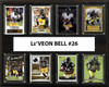 NFL 12"x15" Le'Veon Bell Pittsburgh Steelers 8-Card Plaque