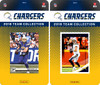 NFL San Diego Chargers Licensed 2018 Panini and Donruss Team Set