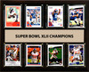 NFL 12"x15" New York Giants Super Bowl 42 - 8-Card Plaque