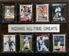 MLB 12"x15" Cleveland Indians All-Time Greats Plaque