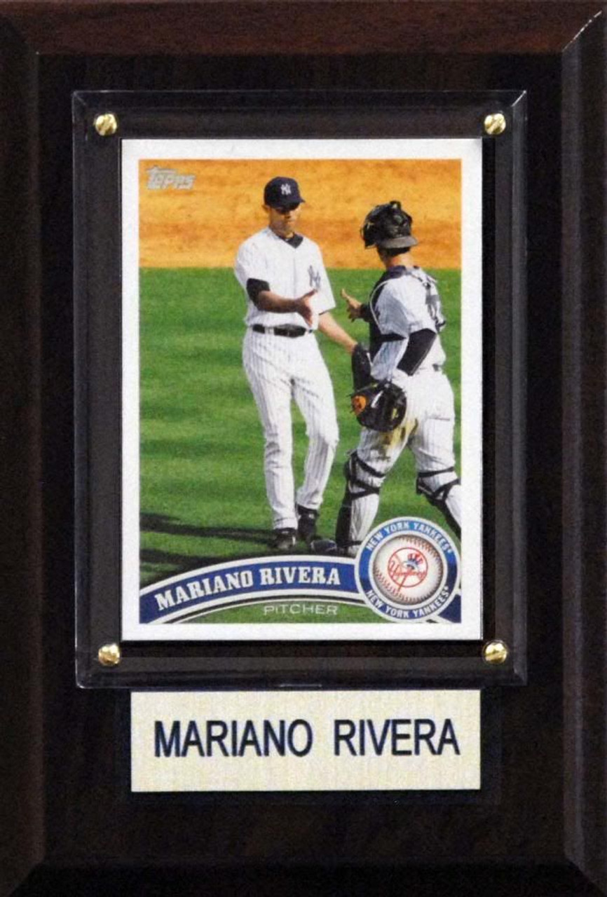 MLB 4"x6" Mariano Rivera New York Yankees Player Plaque