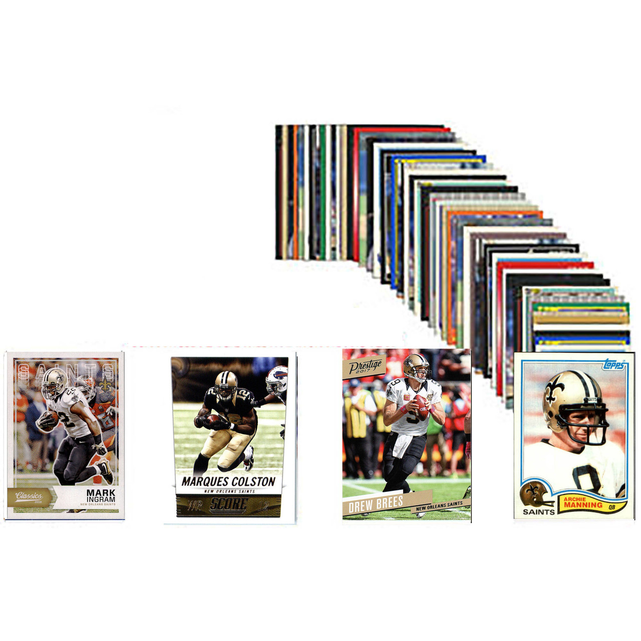 NFL New Orleans Saints 50 Card Packs