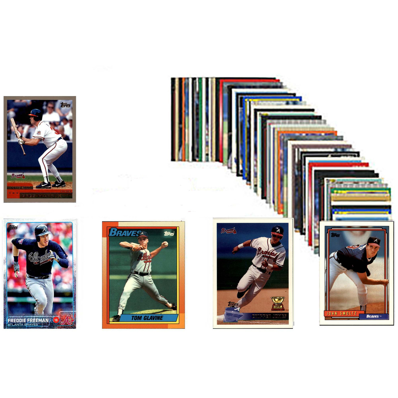 MLB Atlanta Braves 50 Card Packs