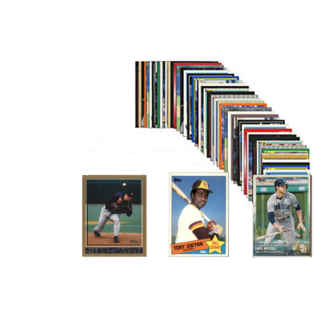 MLB San Diego Padres 50 Card Packs