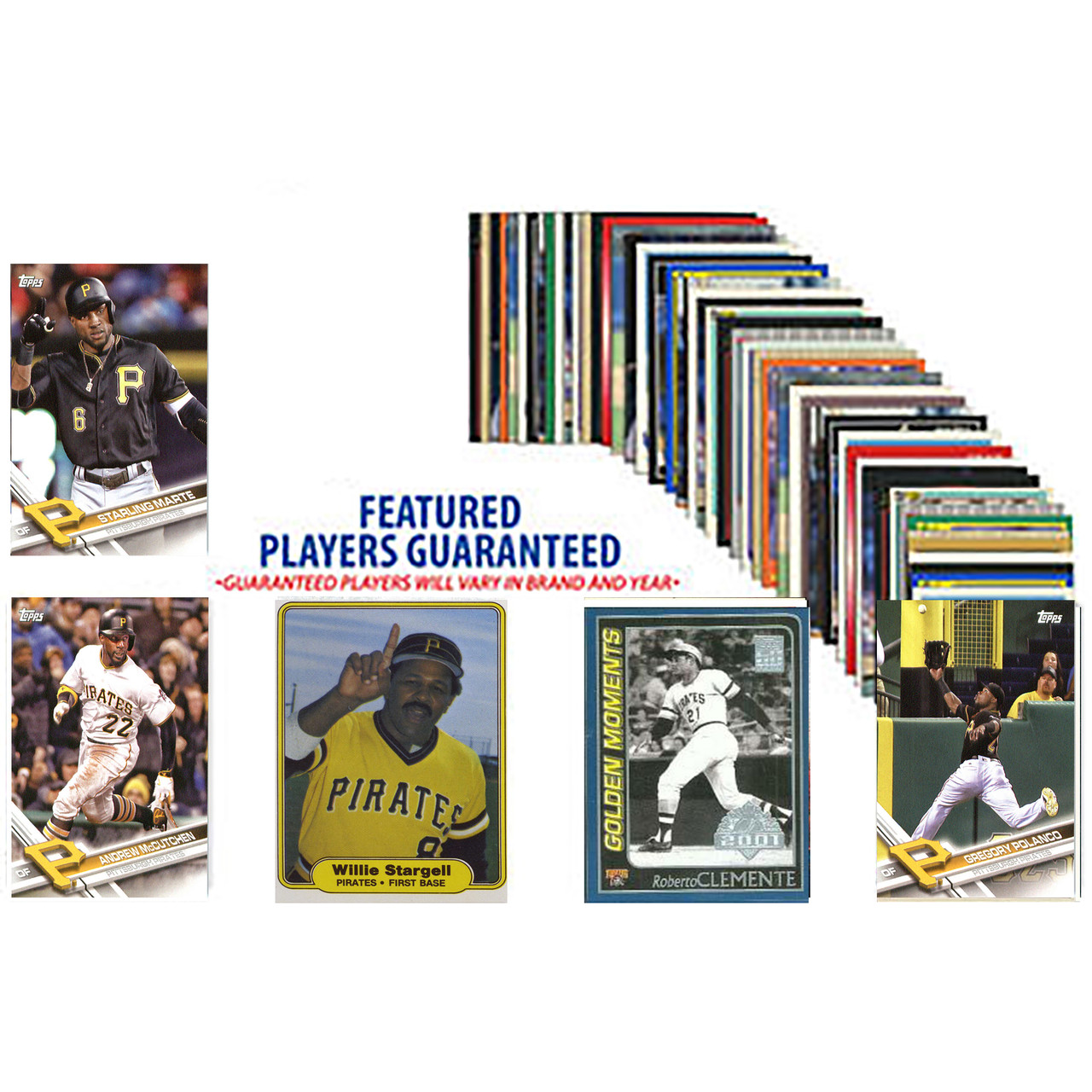 MLB Pittsburgh Pirates 50 Card Packs