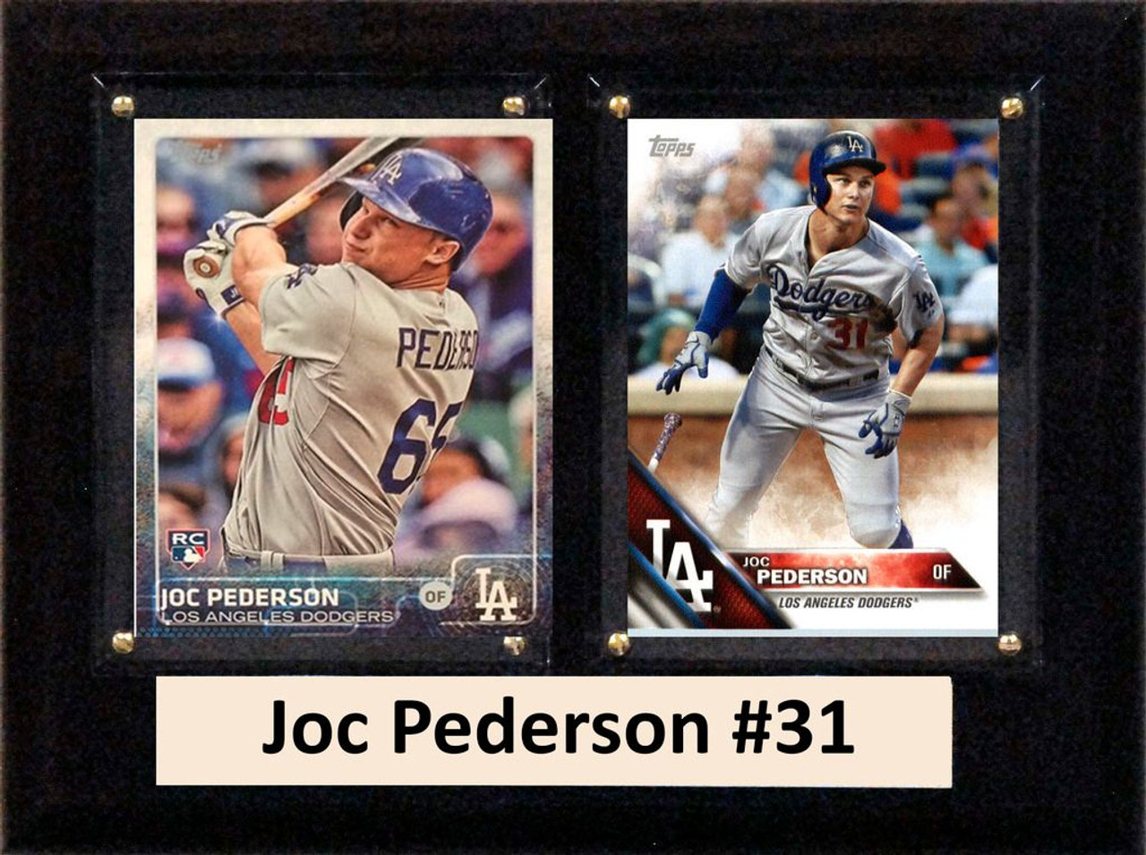 MLB Joc Pederson Signed Trading Cards, Collectible Joc Pederson