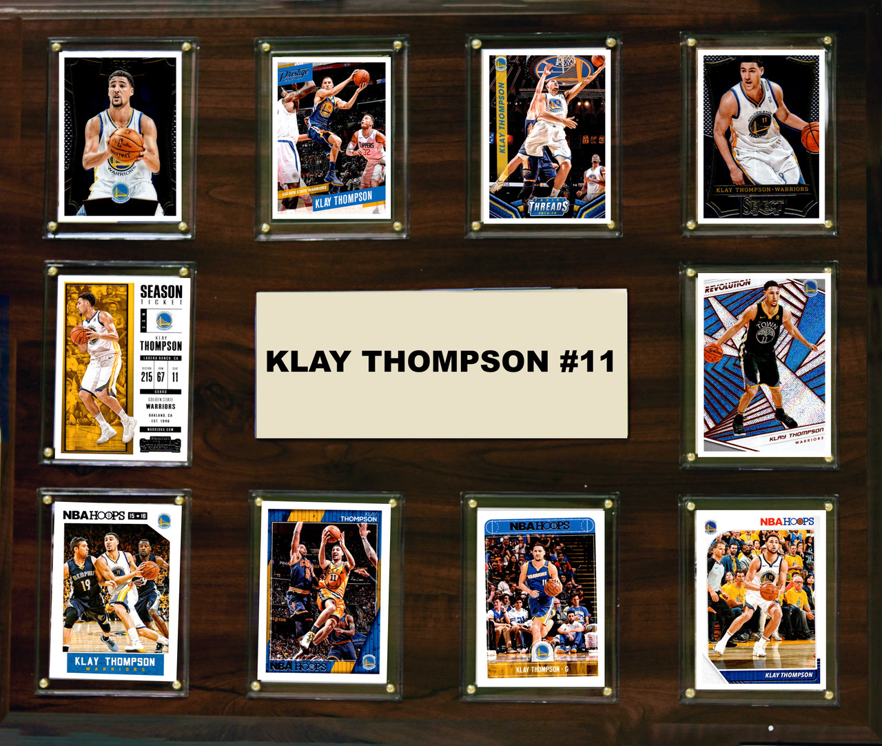 NBA 15"x18" Klay Thompson Golden State Warriors Player Plaque