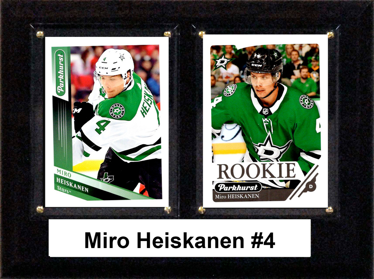 NHL 6"x8" Miro Heiskanen Dallas Stars Two Card Plaque