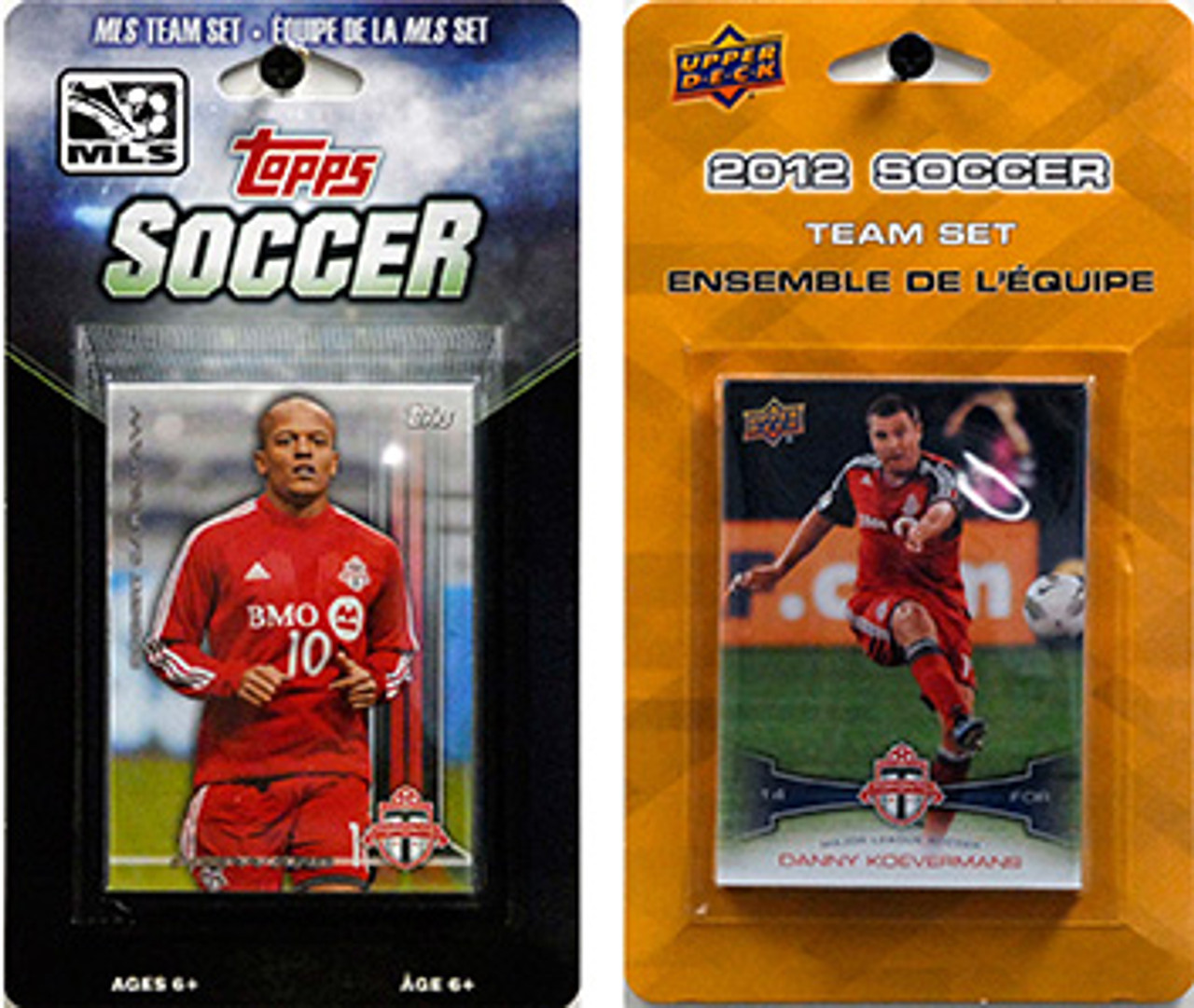 MLS Toronto FC 2 Different Licensed Trading Card Team Sets