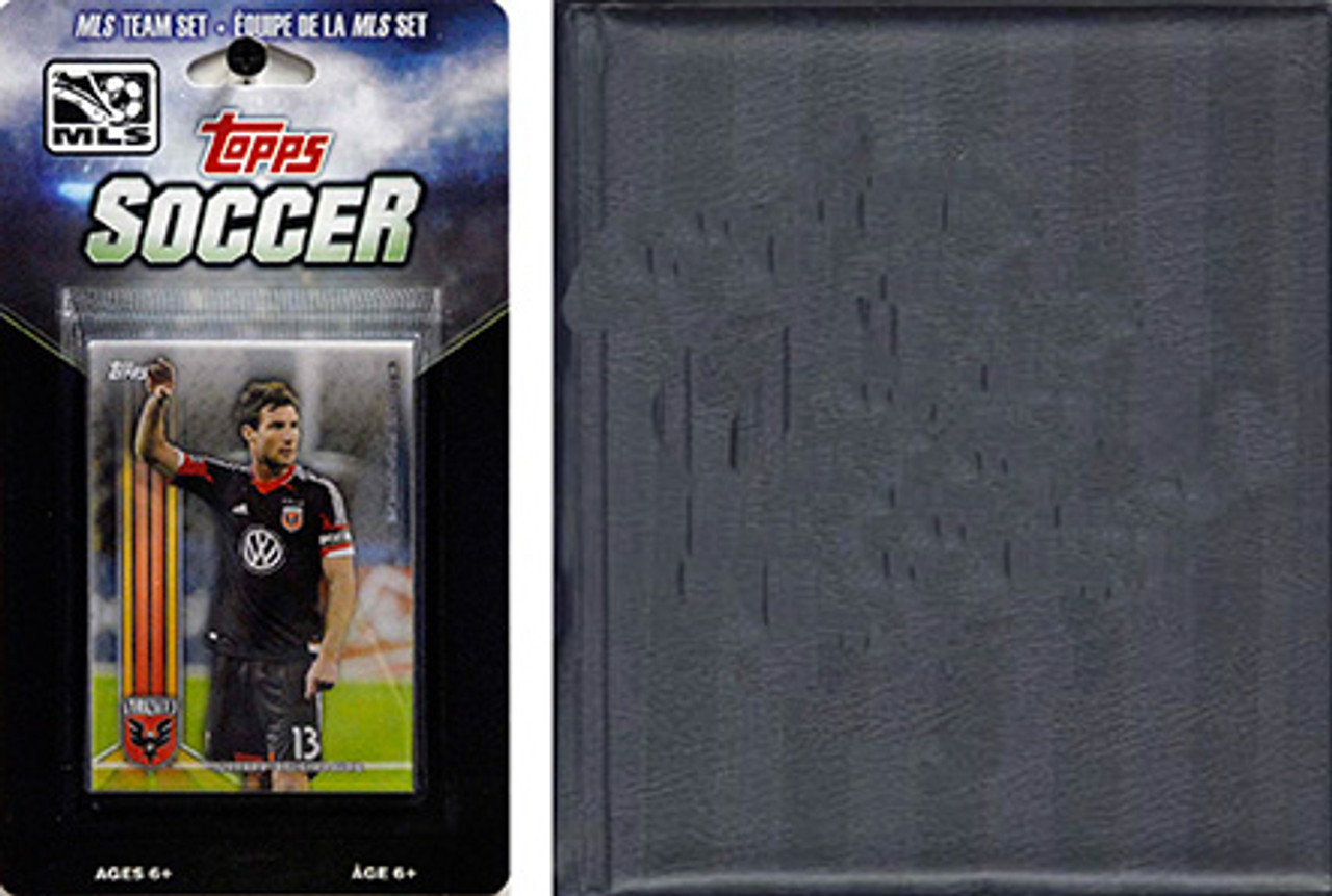 MLS D.C. United Licensed 2013 Topps Team Set and Storage Album