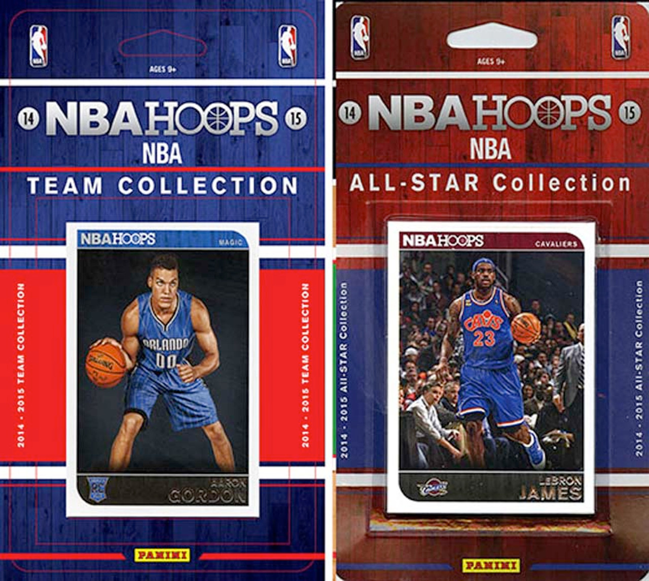 NBA Orlando Magic Licensed 2014-15 Hoops Team Set Plus 2014-15 Hoops All-Star Set