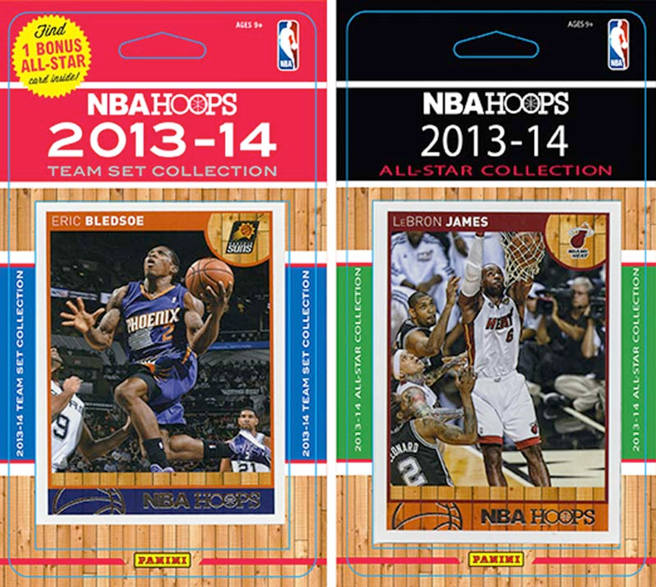 NBA Phoenix Suns Licensed 2013-14 Hoops Team Set Plus 2013-24 Hoops All-Star Set