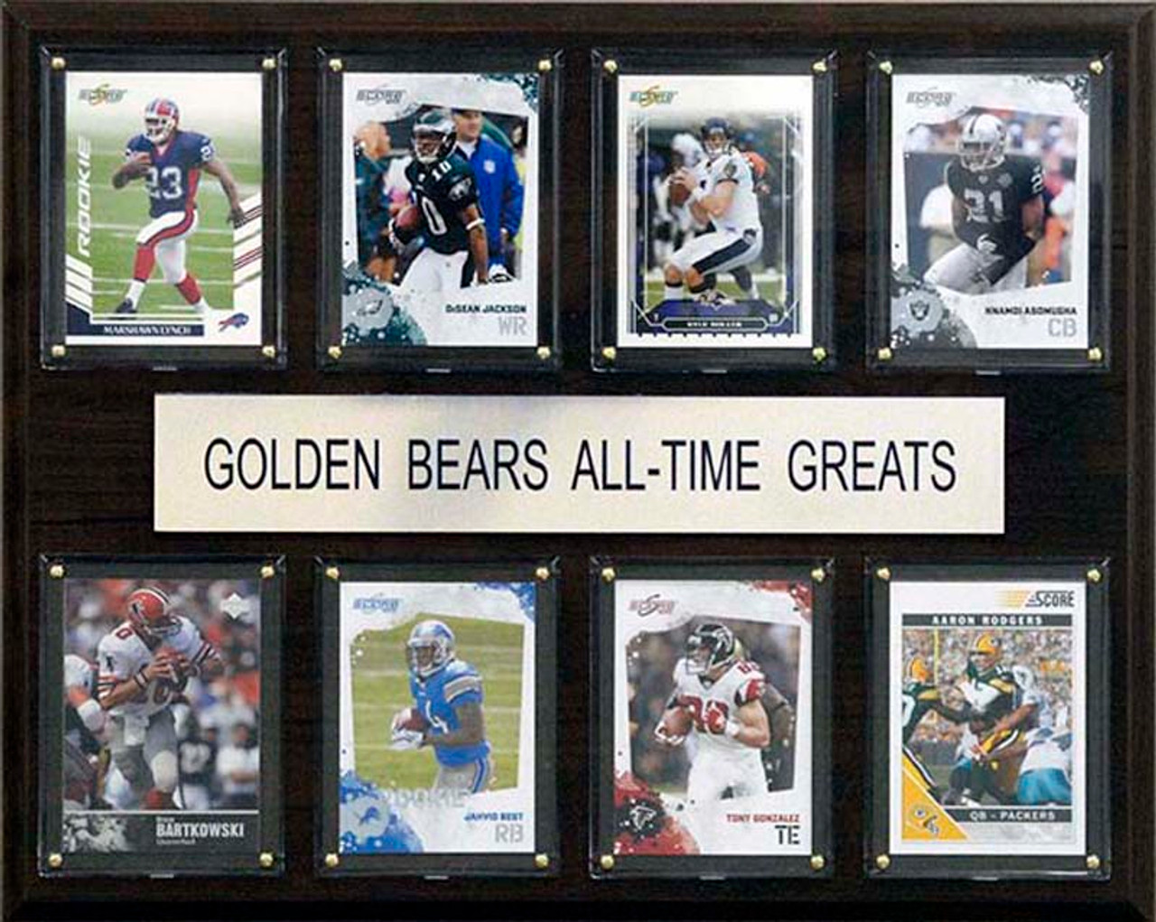 NCAA Football 12"x15" California Golden Bears All-Time Greats Plaque