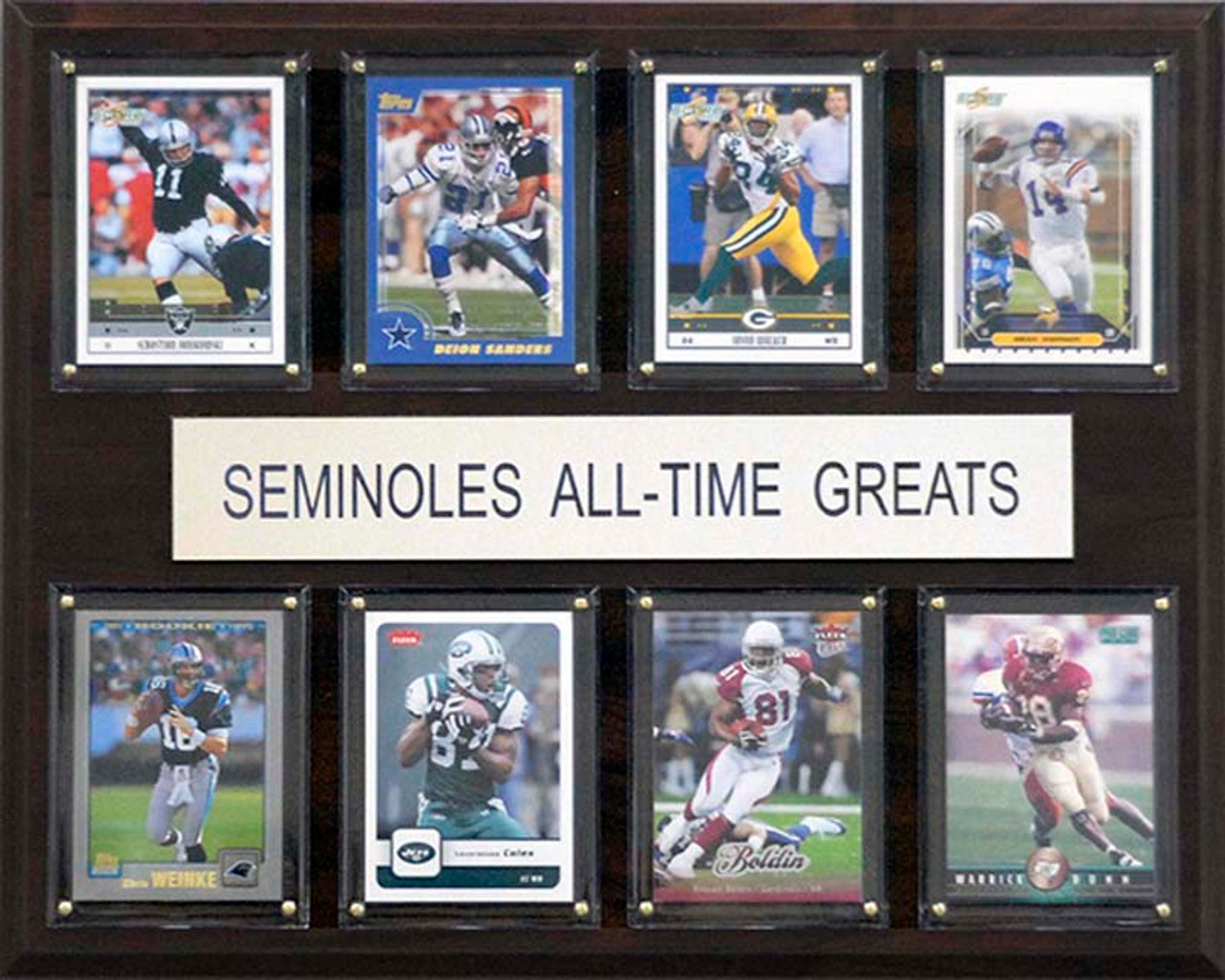 NCAA Football 12"x15" Florida State Seminoles All-Time Greats Plaque