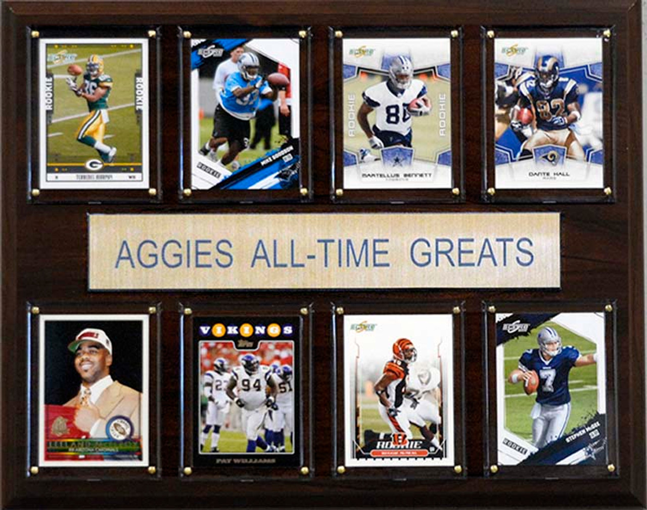 NCAA Football 12"x15" Texas A&M Aggies All-Time Greats Plaque