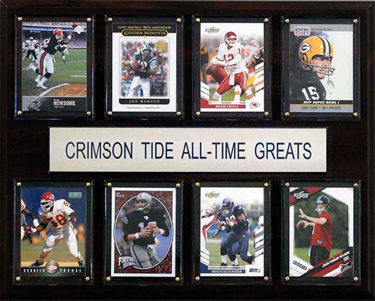 NCAA Football 12"x15" Alabama Crimson Tide All-Time Greats Plaque