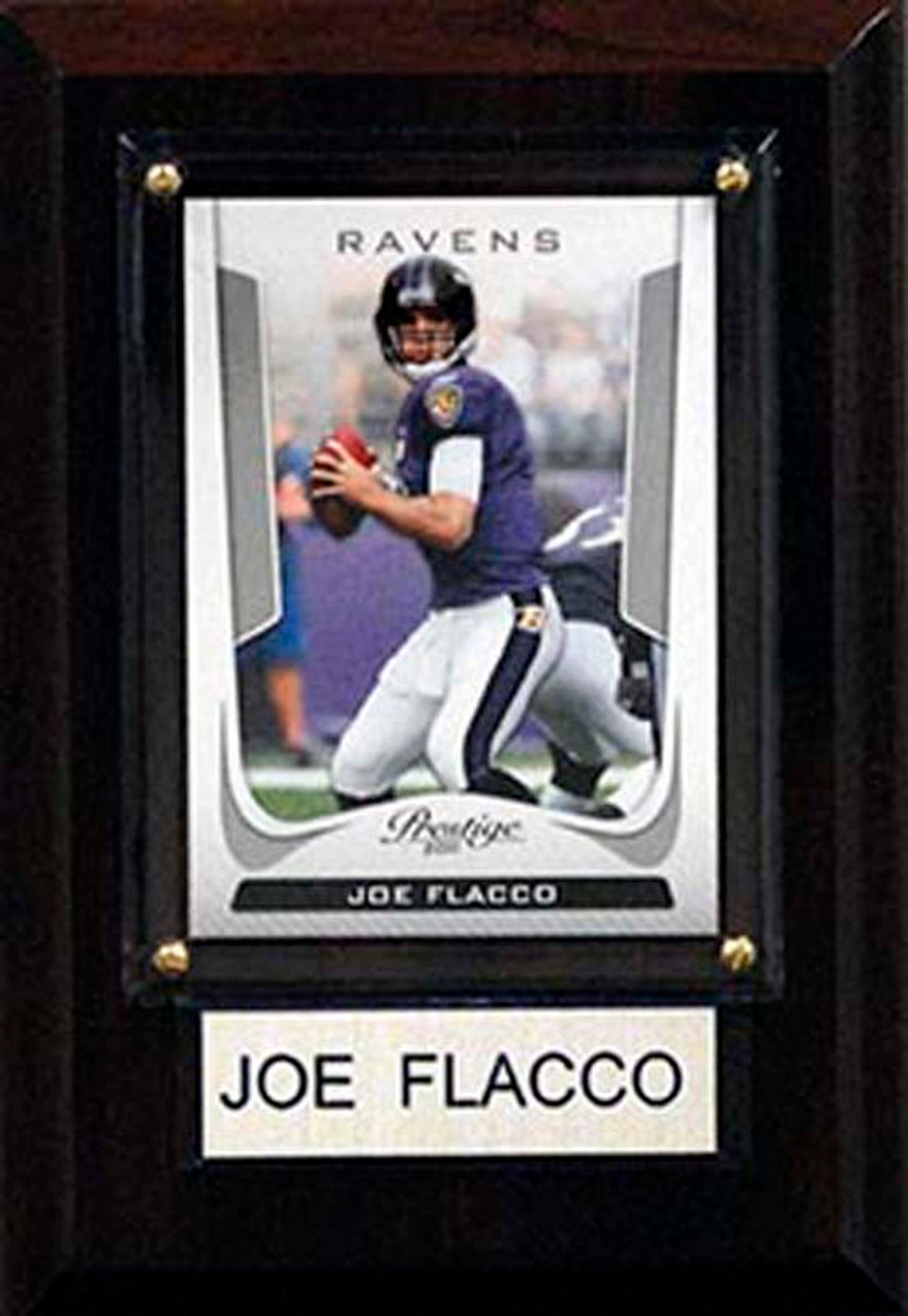 NFL 4"x6" Joe Flacco Baltimore Ravens Player Plaque