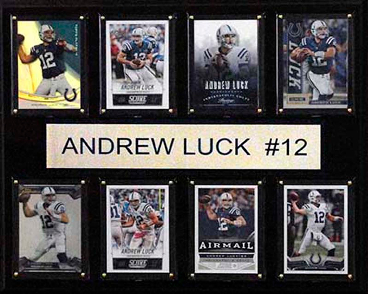 NFL 12'x15' Andrew Luck Indianapolis Colts 8-Card Plaque - C and I  Collectibles