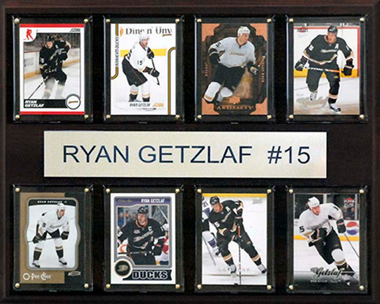 NHL 12"x15" Ryan Getzlaf Anaheim Ducks 8-Card Plaque