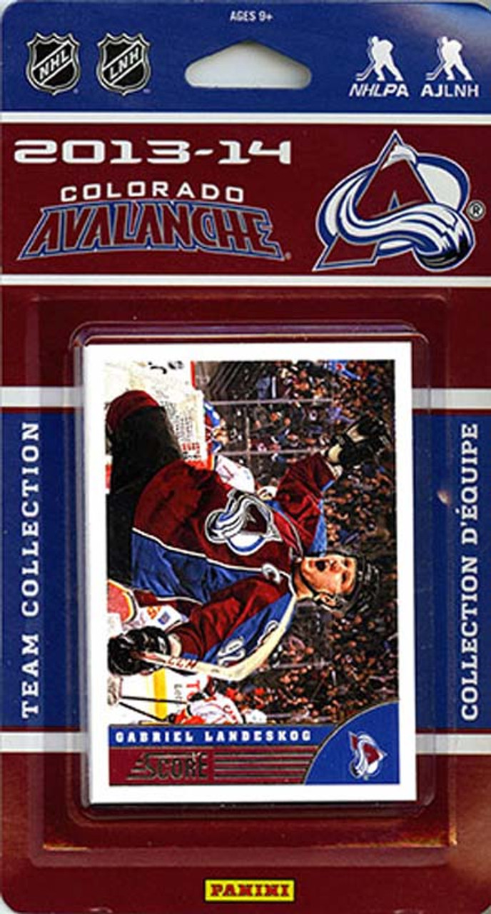 NHL Colorado Avalanche 2013 Score Team Set