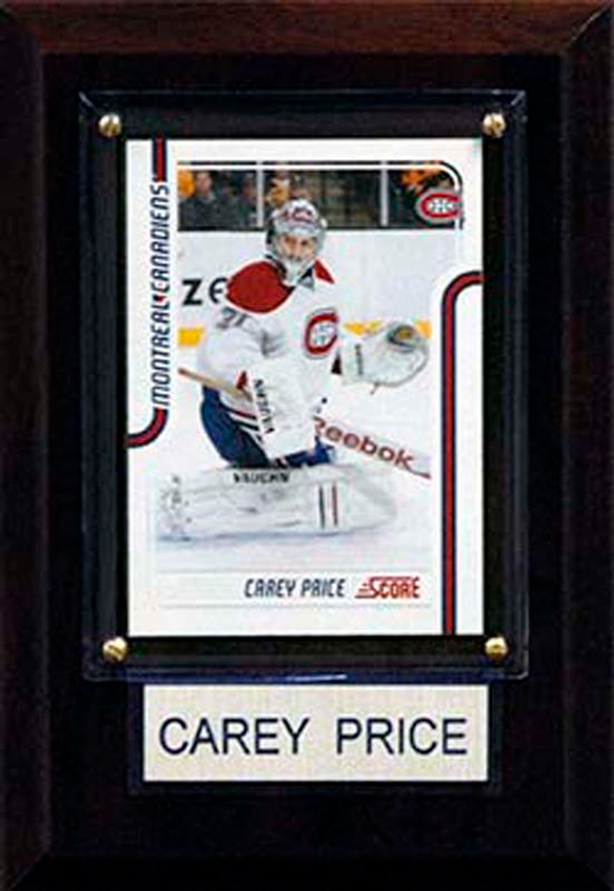 NHL 4"x6" Carey Price Montreal Canadiens Player Plaque