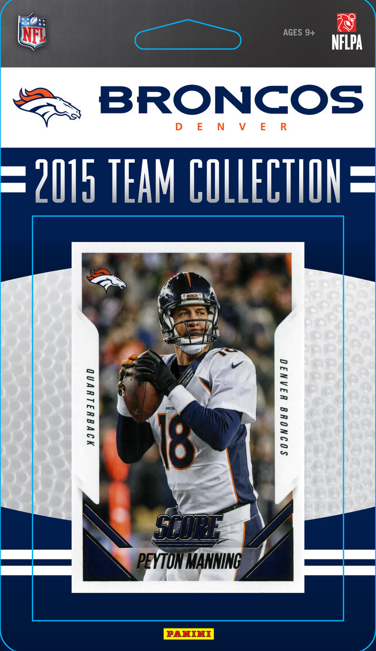 NFL Denver Broncos Licensed 2015 Score Team Set. - C and I