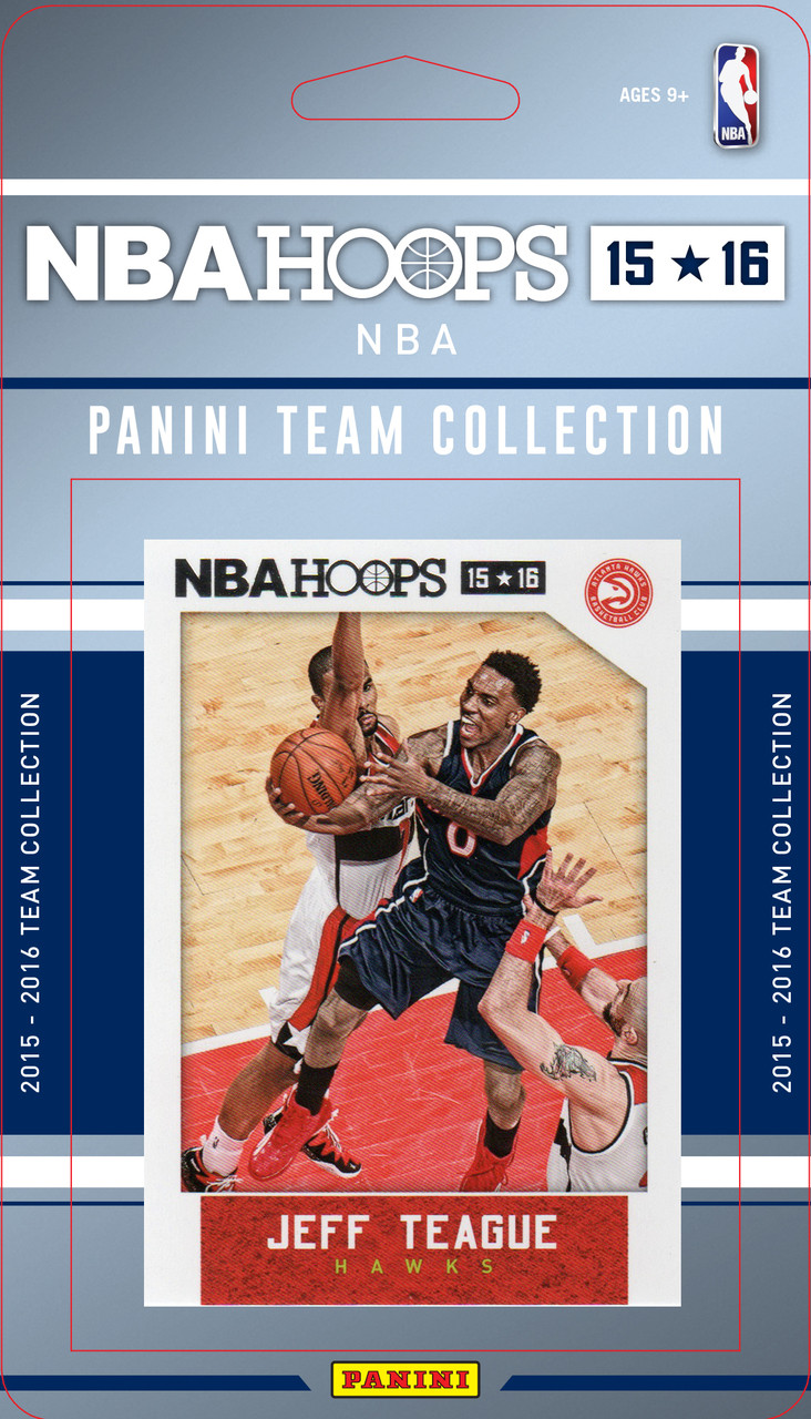 NBA Atlanta Hawks Licensed 2015 Hoops Team Set