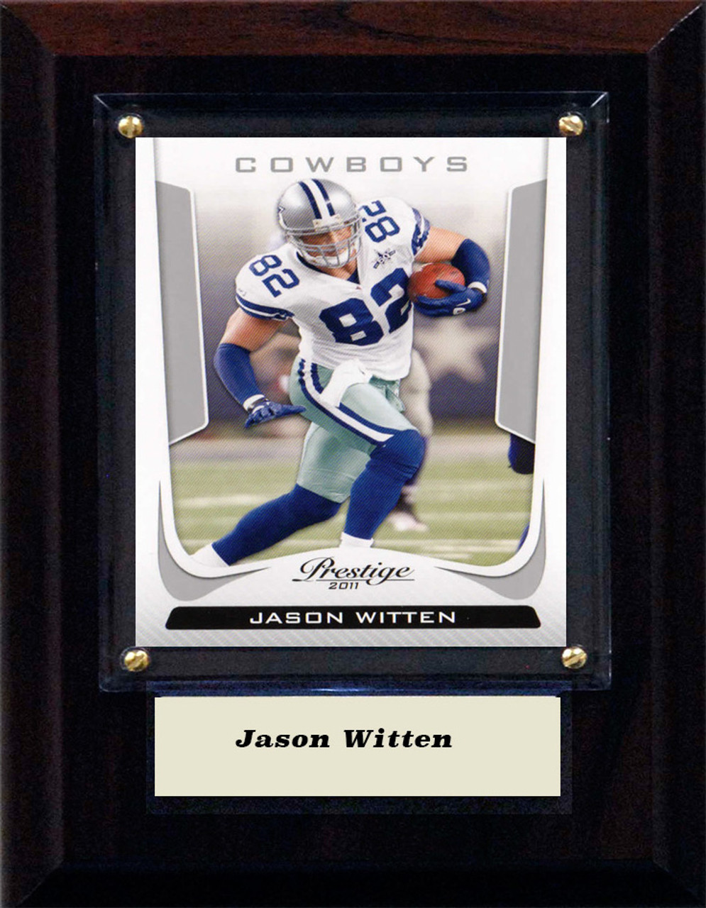 NFL 4"x6" Jason Witten Dallas Cowboys Player Plaque