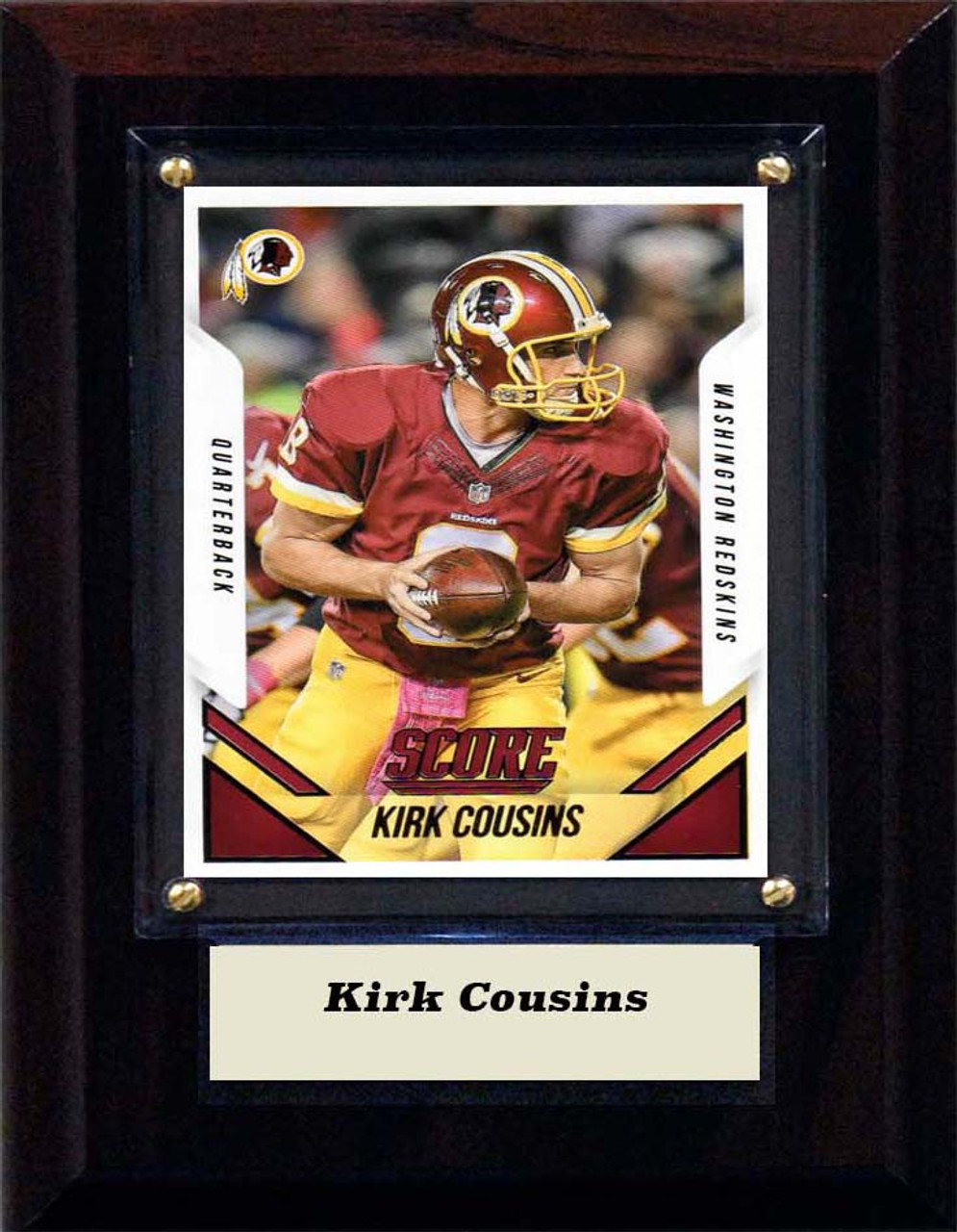 NFL 4'x6' Kirk Cousins Washington Redskins Player Plaque - C and I