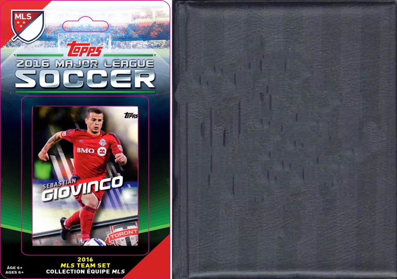 MLS Toronto FC Licensed 2016 Topps Team Set and Storage Album