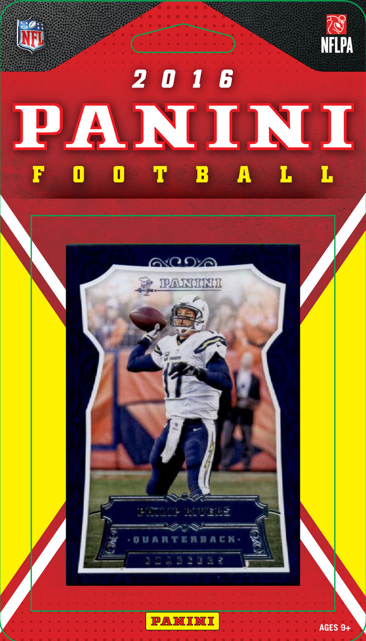 NFL San Diego Chargers Licensed 2016 Panini Team Set.