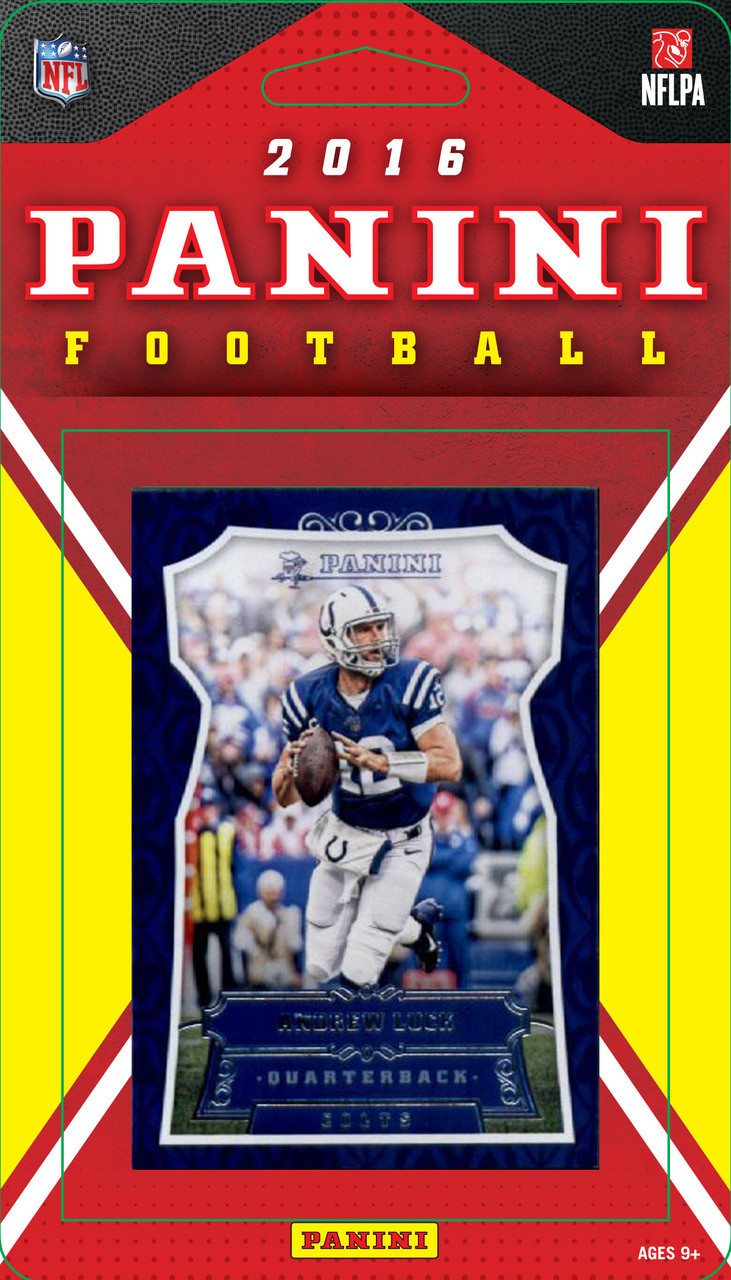 NFL Indianapolis Colts Licensed 2016 Panini Team Set.